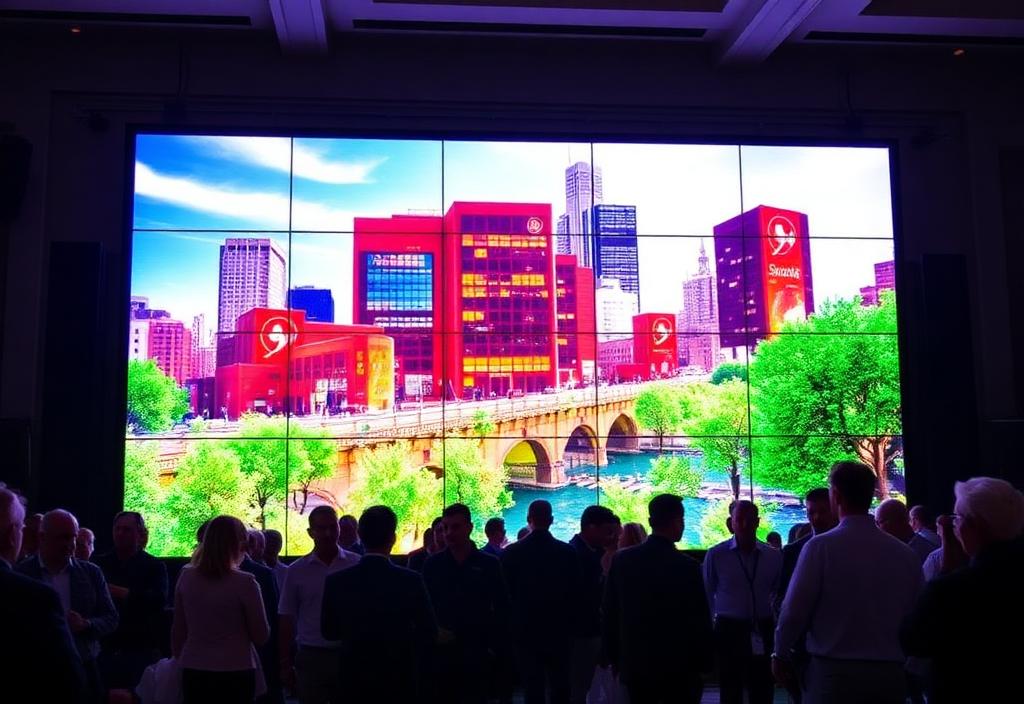 Écran LED 3×2m