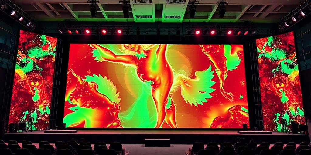 Écran LED 6×3m